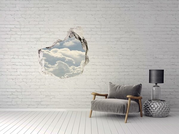 Díra 3D fototapeta nálepka Oblaka nd-p-83322536