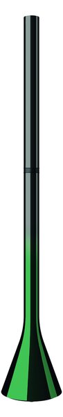Lodes 17270 7000 Croma, zelená stojací lampa pro nepřímé osvětlení se stmívačem, 42W LED 2200 - 3200K dim-to-warm, 186cm