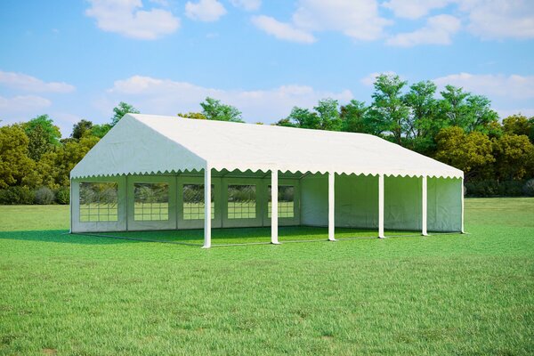 Párty stan 8x10 m PREMIUM - ohnivzdorný barva Bílá