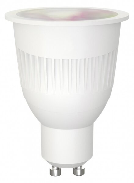 Trio 956-88 inteligentní LED žárovka 1x6,5W | GU10 | 360lm | 2200-6500K | RGBW - stmívatelná, nastavení teploty osvětlení, technologie WiZ, dálkové ovládání, paměťová funkce, bílá