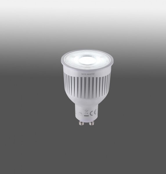 Trio 956-88 inteligentní LED žárovka 1x6,5W | GU10 | 360lm | 2200-6500K | RGBW - stmívatelná, nastavení teploty osvětlení, technologie WiZ, dálkové ovládání, paměťová funkce, bílá