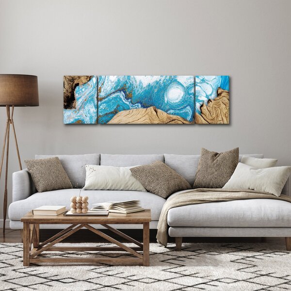 Obraz - Dřevo (170x50 cm)