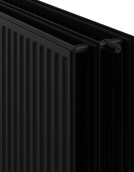 Mexen CH30 Hygienický deskový radiátor 500 x 600 mm, boční připojení, 778 W, černý - W430H-050-060-70