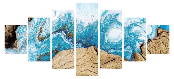 Obraz - Dřevo (210x100 cm)