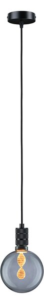 Paulmann 78432 Tilla, černé svítidlo pro dekorativní žárovku, 1x60W E27 délka 210cm