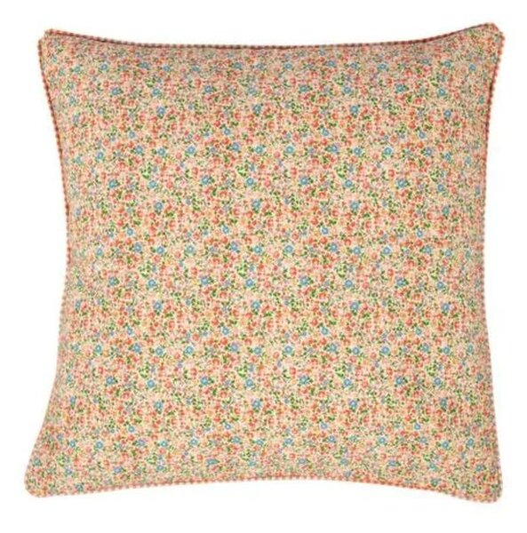 Dekorativní polštář s jemnými květy Louisa - 45*45 cm - Mars & More