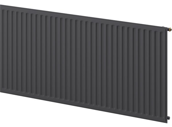 Mexen CVH10 Hygienický deskový radiátor 500 x 1000 mm, spodní připojení, 530 W, antracit - W610H-050-100-66