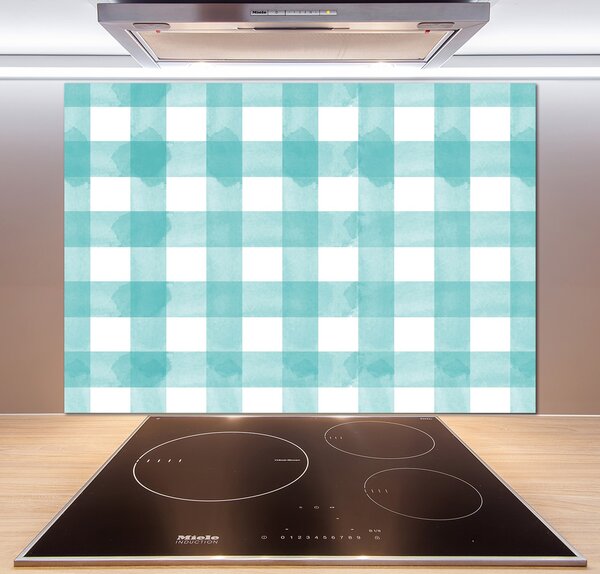 Panel do kuchyně Modrá mříž pl-pksh-100x70-f-121516030