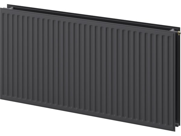 Mexen CVH20 Hygienický deskový radiátor 600 x 2000 mm, spodní připojení, 2198 W, antracit - W620H-060-200-66