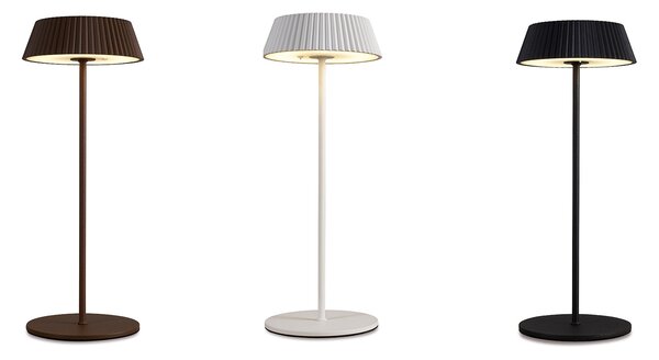 Mantra 7934 Relax, stolní nabíjecí lampa LED 2W 3000K, černá, výška 35cm, IP54