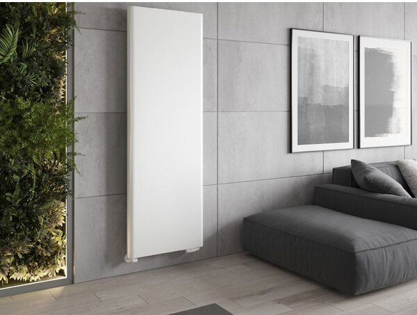Mexen Flat VR20S deskový radiátor 2000 x 500 mm, spodní střední připojení, 1181 W, bílý - W6VR20S-200-050-00