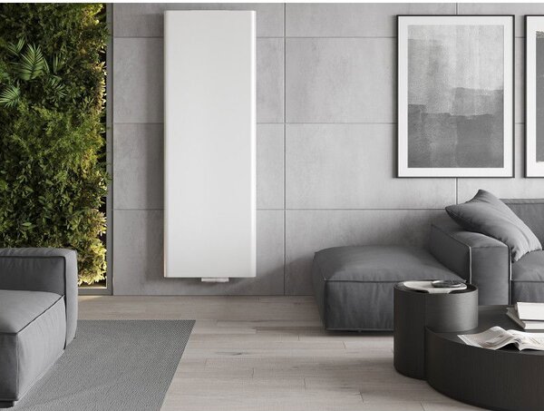 Mexen Flat VR20S deskový radiátor 2000 x 500 mm, spodní střední připojení, 1181 W, bílý - W6VR20S-200-050-00