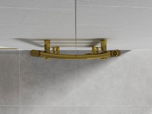 Mexen Ares koupelnový radiátor 700 x 400 mm, 189 W, zlatý - W102-0700-400-00-50