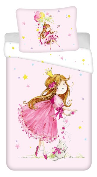 Jerry Fabrics Bavlněné povlečení 140x200 + 70x90 cm - Víla