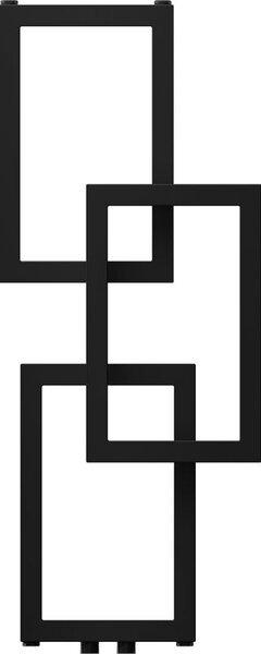 Mexen Grid dekorativní koupelnový radiátor 870 x 360 mm, 209 W, černý - W215-0870-360-00-70