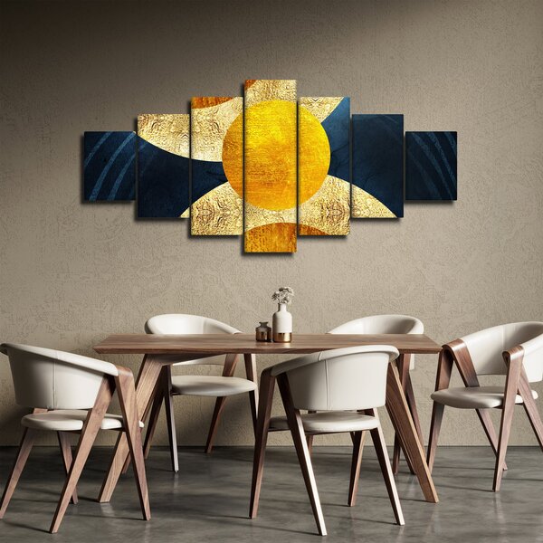 Obraz - Kruhy (210x100 cm)