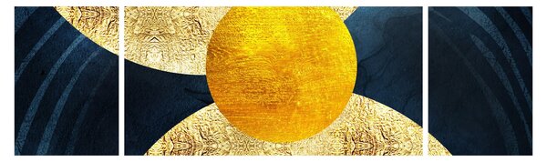 Obraz - Kruhy (170x50 cm)