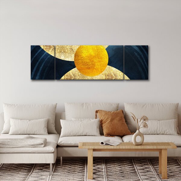 Obraz - Kruhy (170x50 cm)