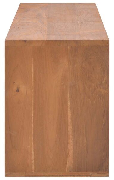 TV stolek 110 x 30 x 40 cm masivní teakové dřevo 326119