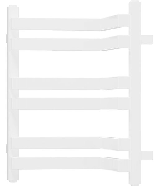 Mexen Loop koupelnový rohový radiátor 500 x 375 mm, 253 W, bílý - W129-0500-350-00-20