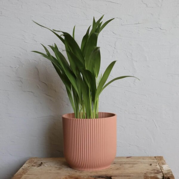 Elho plastový květináč Vibes fold delicate pink Ø 9 cm