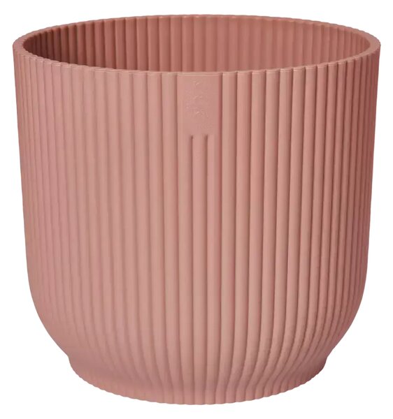 Elho plastový květináč Vibes fold delicate pink Ø 9 cm