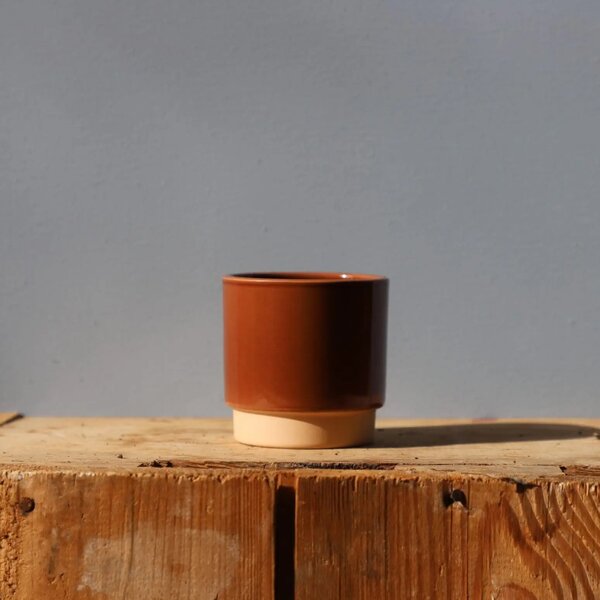 Květináč Eno Duo dusty terracotta Ø 7 cm