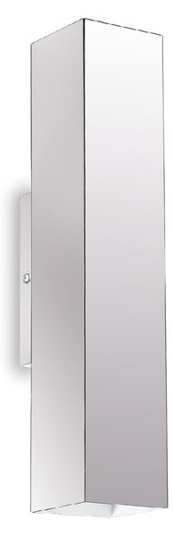 SKY AP2 nástěnné svítidlo 2x GU10 LED 7W 610lm 3000K hranaté IP20, chromové