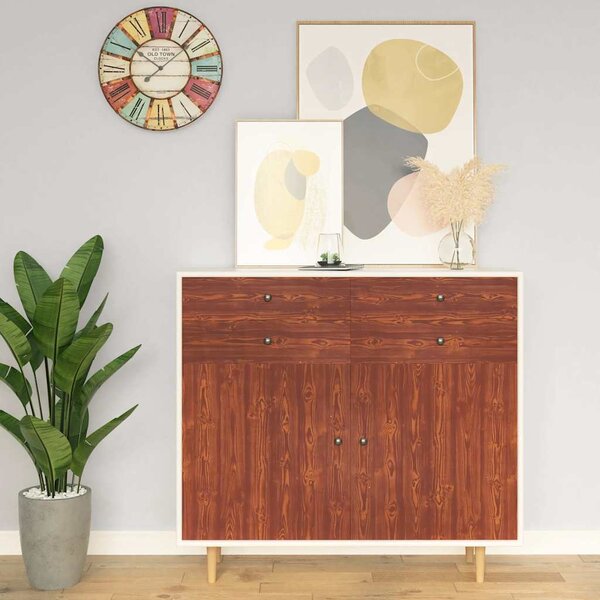Samolepící tapeta na nábytek akácie 500 x 90 cm PVC 326142
