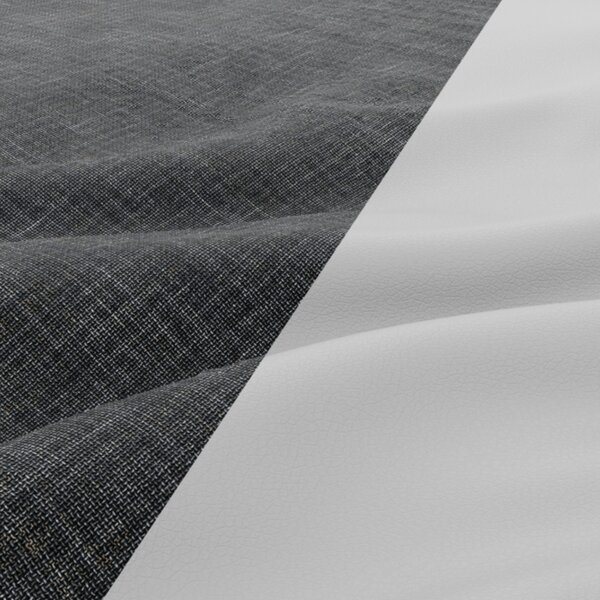 AG Sedací souprava VEGAS 250/160 PRAVÁ tmavě šedá/bílá
