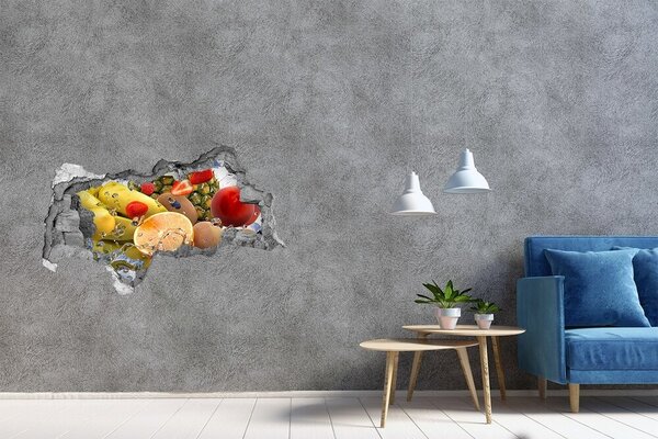 Samolepící nálepka beton Ovoce a voda nd-b-86864164