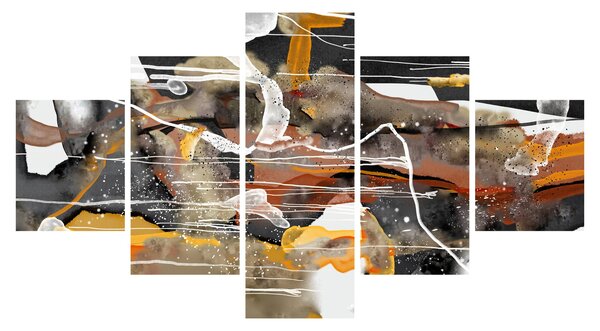 Obraz - Abstrakce (125x70 cm)