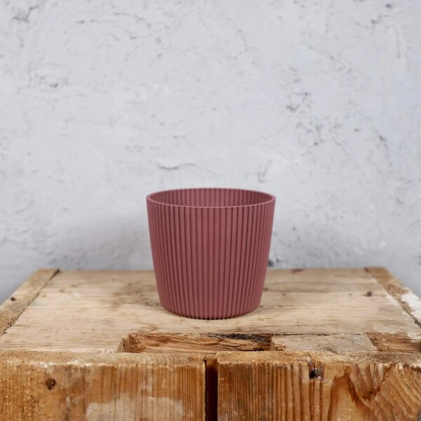Prosperplast plastový květináč Milly round marsala Ø 10 cm
