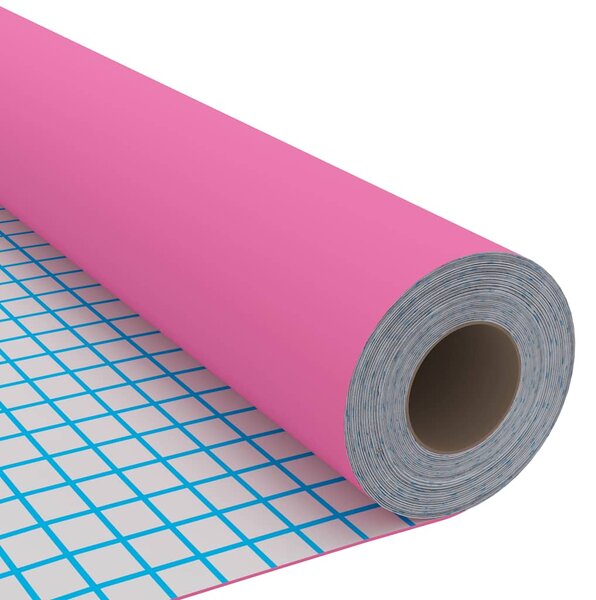 Samolepící tapeta na nábytek růžová vysoký lesk 500 x 90 cm PVC 326146