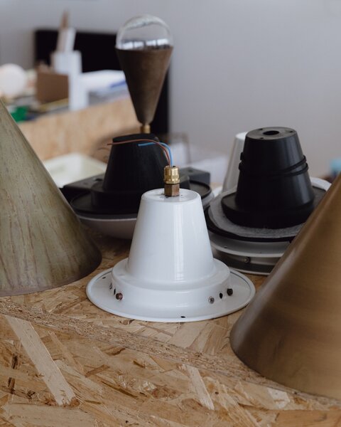 Il Fanale 286.07.FF Cone, nástěnné kovové svítidlo v antické úpravě, 1xE14 max 10W, prům. 21cm, výška 33cm