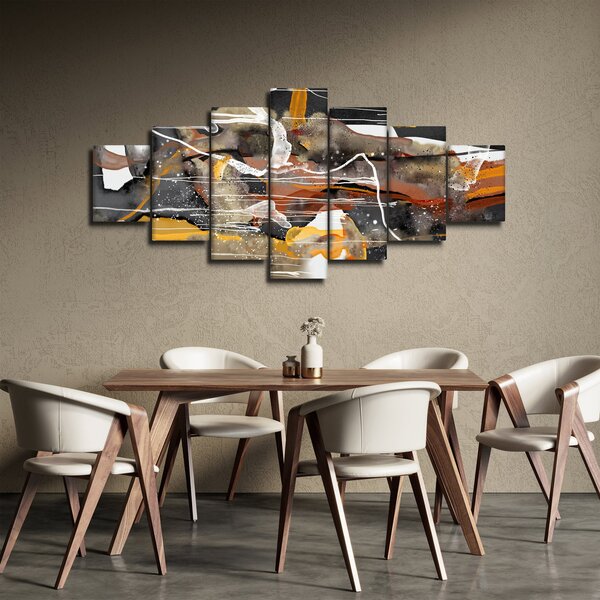 Obraz - Abstrakce (210x100 cm)