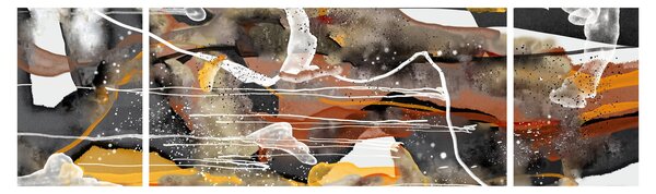 Obraz - Abstrakce (170x50 cm)