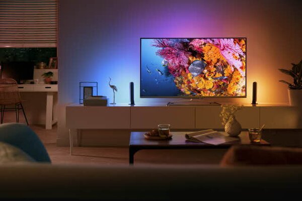78202/31/P7 Hue WACA Play 2x stolní LED svítidlo základní sada 6W 500lm 2000-6500K RGB IP20 bílá