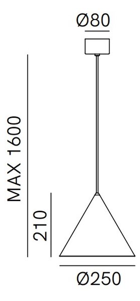 Il Fanale 286.12.OOB Cone, venkovní závěsné svítidlo antická mosaz/bílé sklo, 1xE27 max 15W, prům. 25cm, IP55