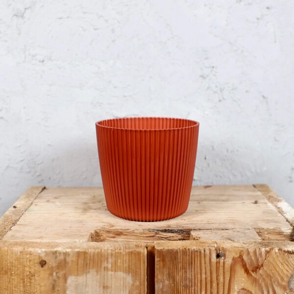 Prosperplast plastový květináč Milly round copper Ø 10 cm
