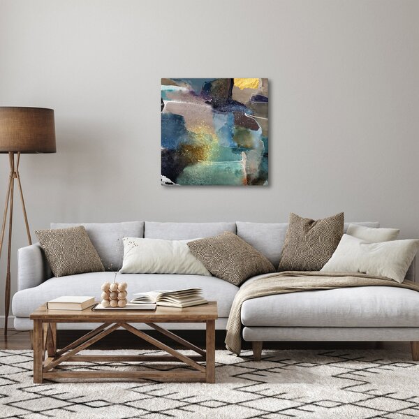 Obraz - Akvarelová abstrakce (30x30 cm)