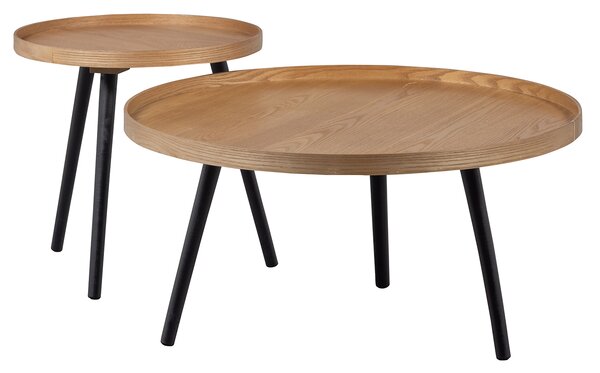 Konferenční stolek Mesa L ø 60 x 34 cm přírodní