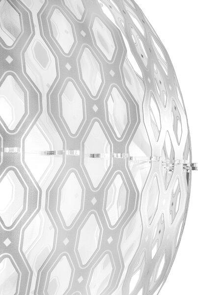 Slamp Charlotte Globe, bílé designové závěsné svítidlo, 4xE27, průměr 60cm