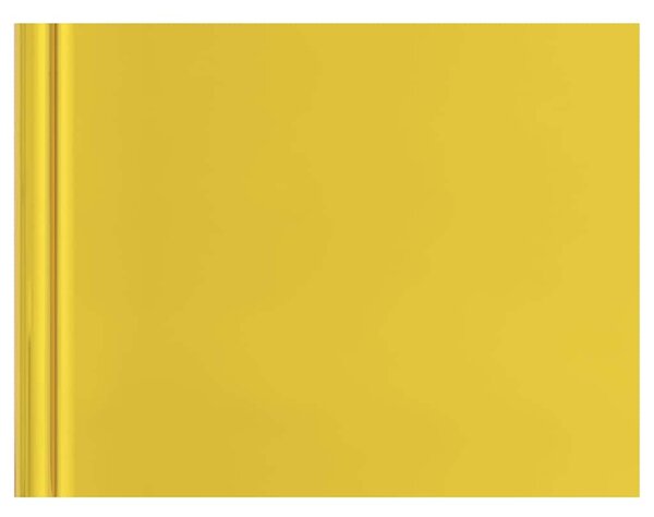 Samolepící tapeta na nábytek zlatá vysoký lesk 500 x 90 cm PVC 326149