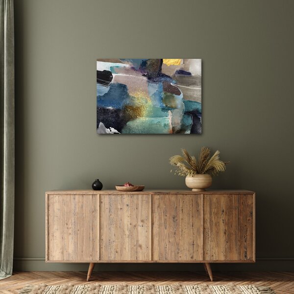Obraz - Akvarelová abstrakce (70x50 cm)