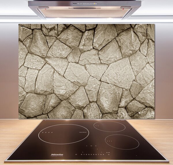 Panel do kuchyně Stěna z kamení pl-pksh-100x70-f-68371040