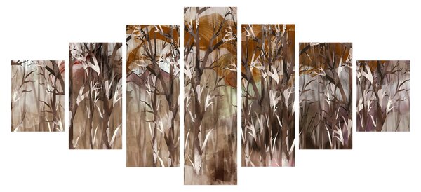 Obraz - Stromy (210x100 cm)