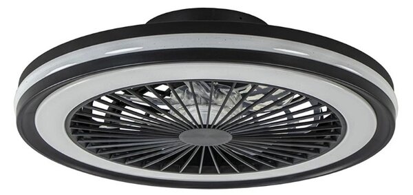 Mantra 8292 Gamer, ventilátor se svítidlem LED 40W RGBW, dálkový ovladač, černá, průměr 46,6cm