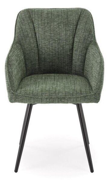 Halmar Jídelní židle / křeslo K576 olivová