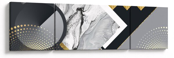 Obraz - Texturoavná koláž (170x50 cm)